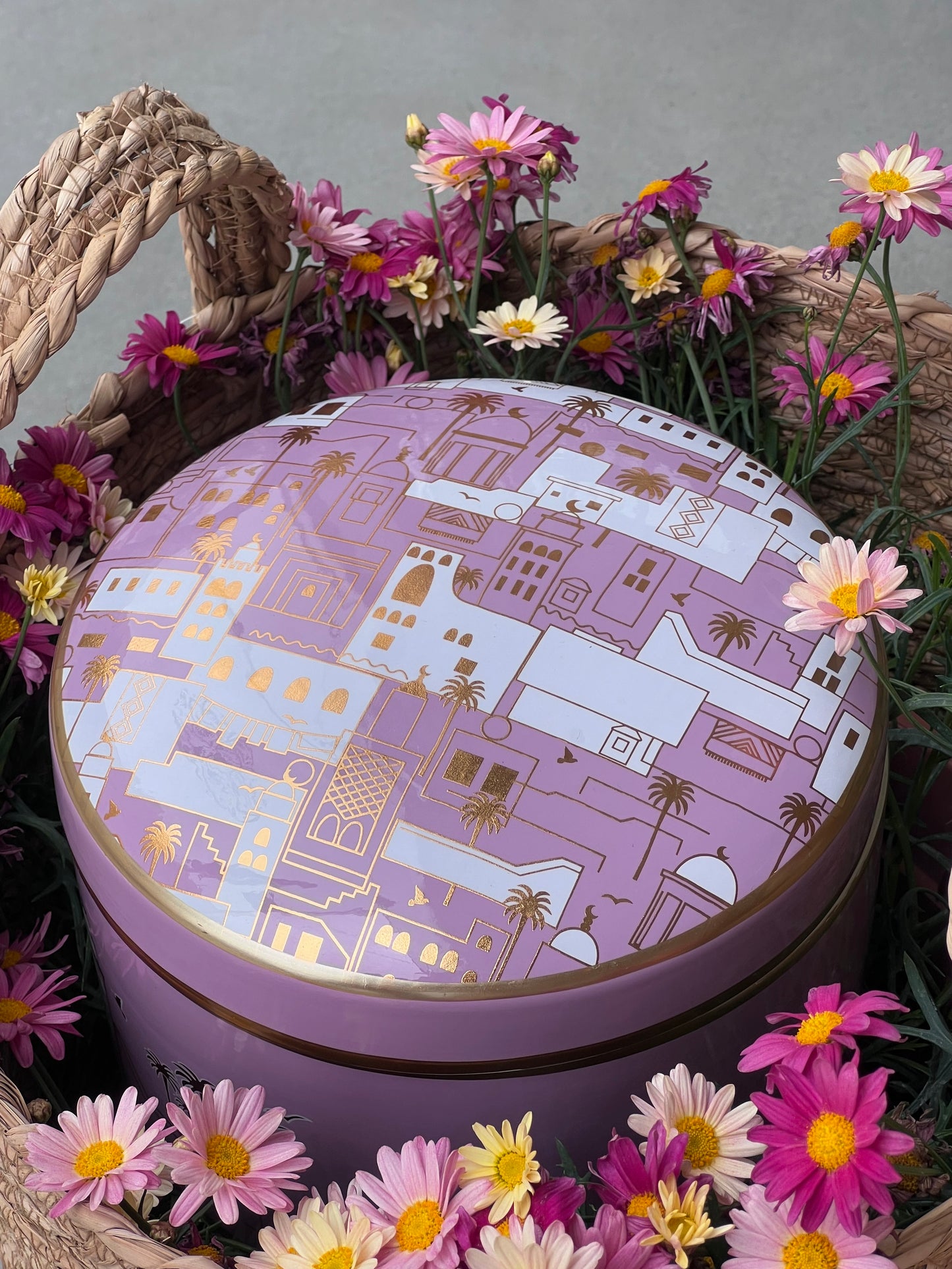 Ceramic Box City pink