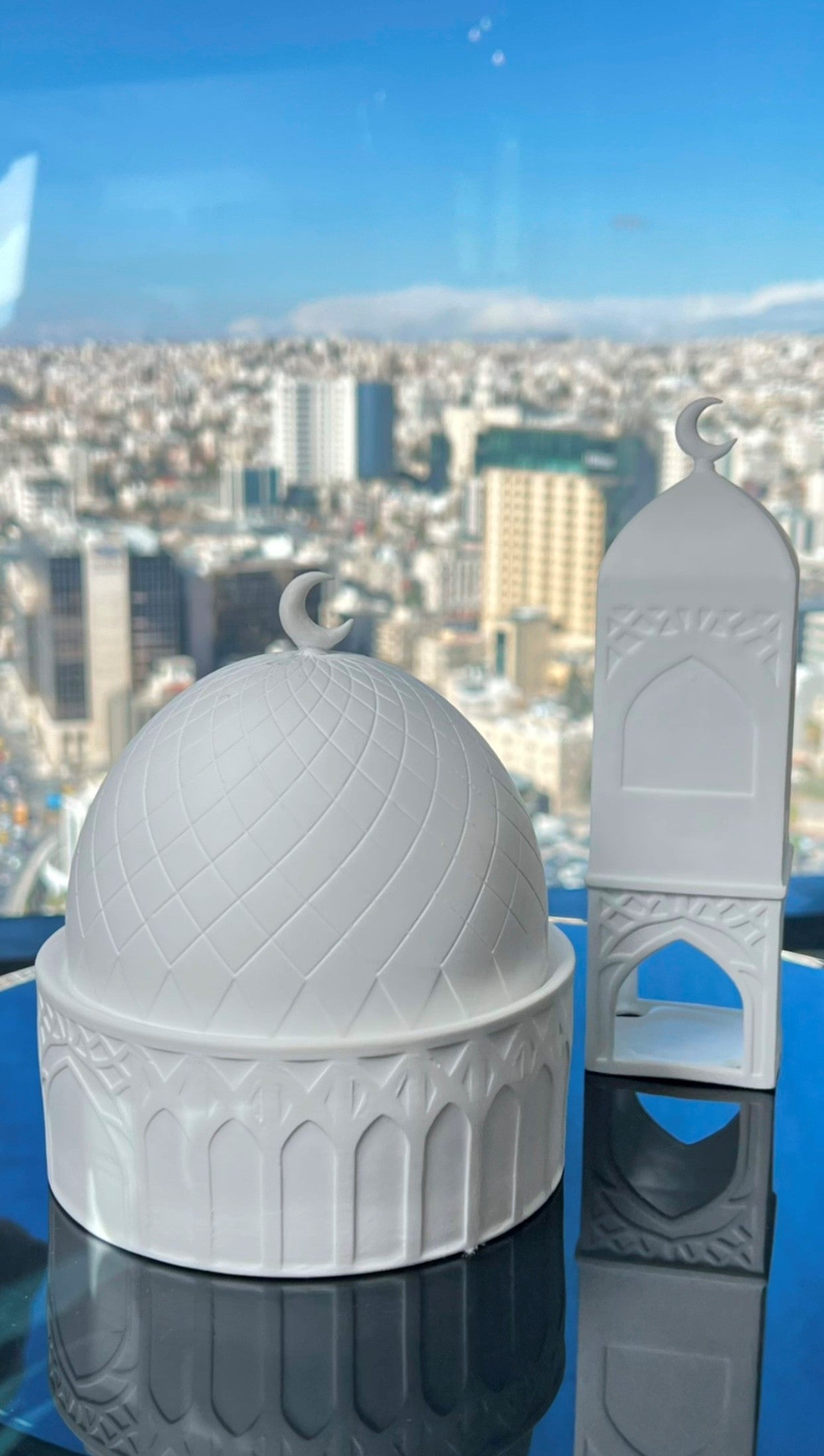 Porcelain Jameel Dome / Coupelle Jameel en porcelaine