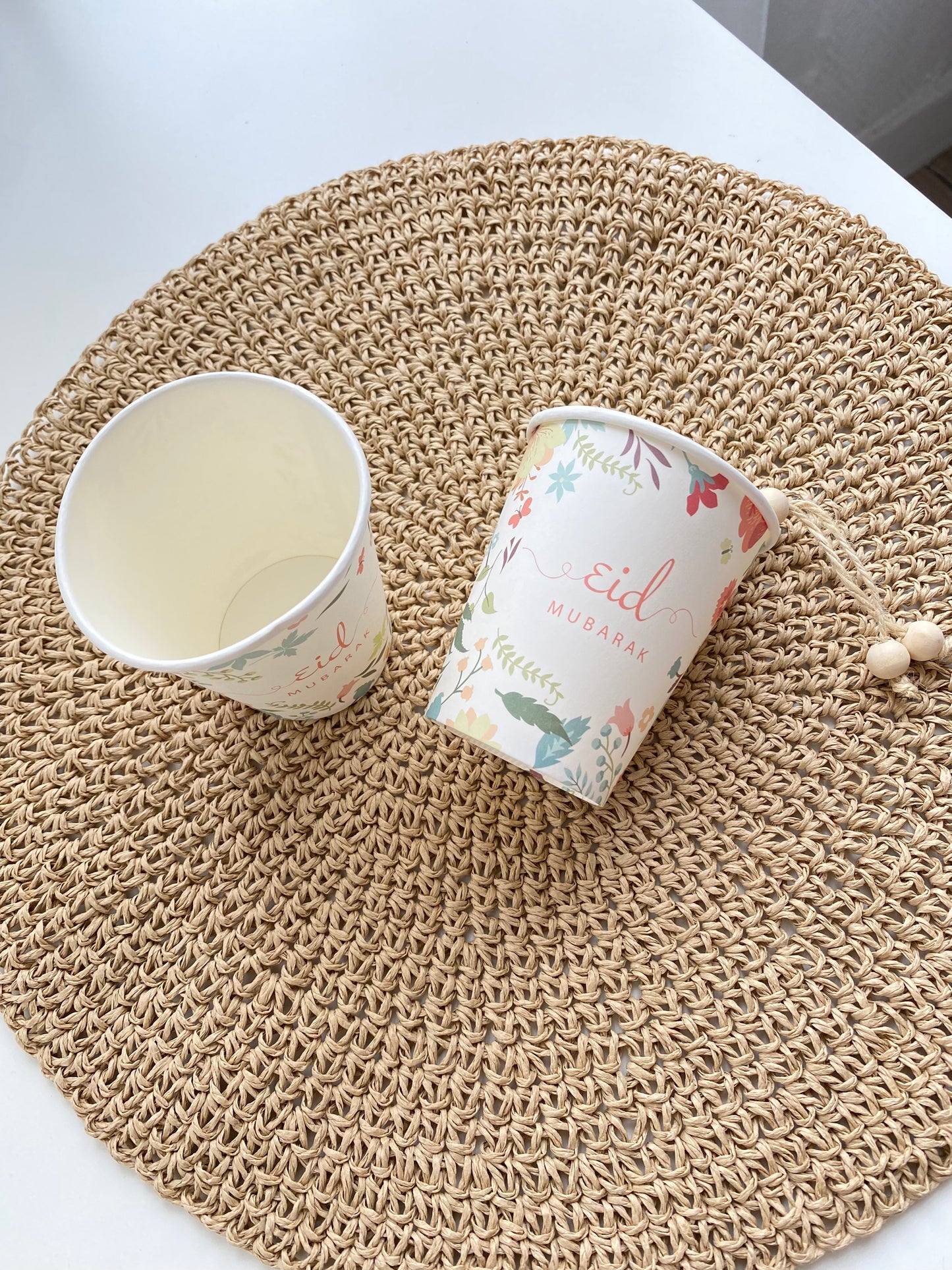 Table set Eid Mubarak/Lot de table Eid Mubarak