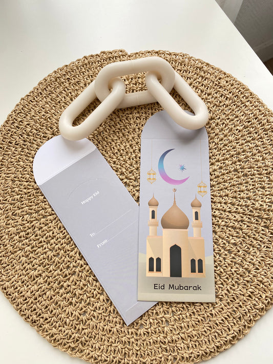 Set of Eid Mubarak money enveloppes/Lot d’enveloppes Eid Mubarak