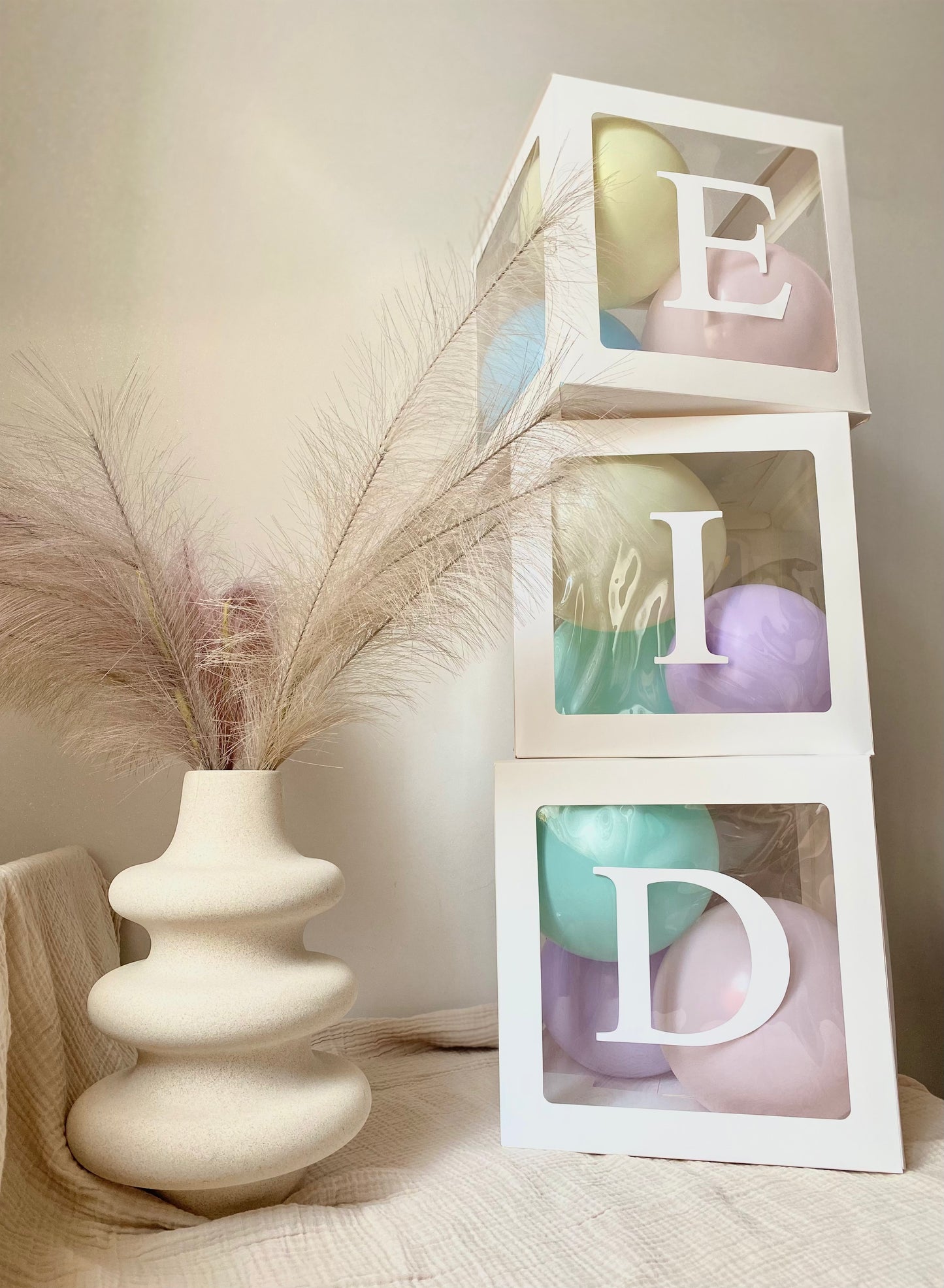 Eid letter boxes/Boîtes Eid lettres