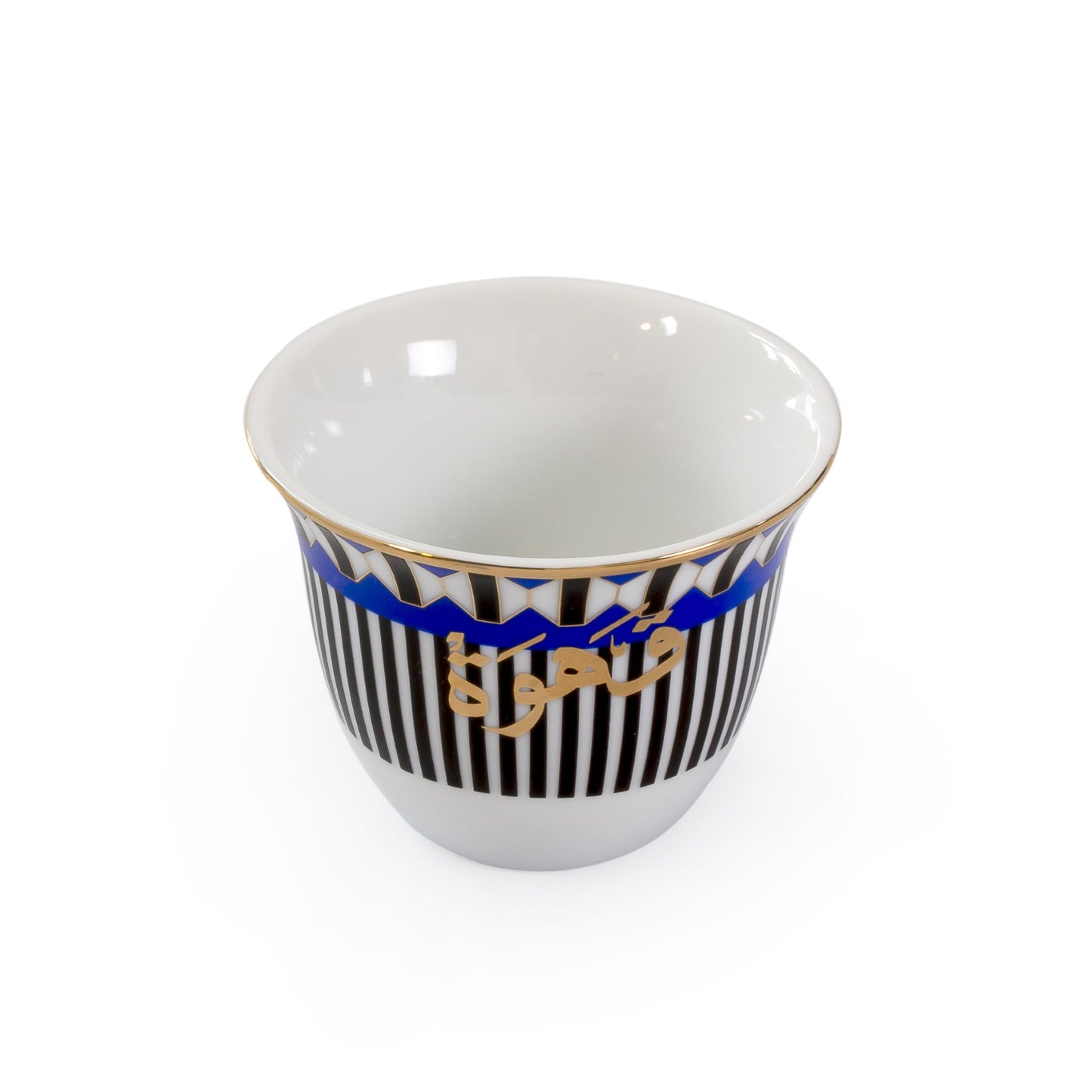 Set of 6 arabic coffee cups/Lot de 6 verres à espresso