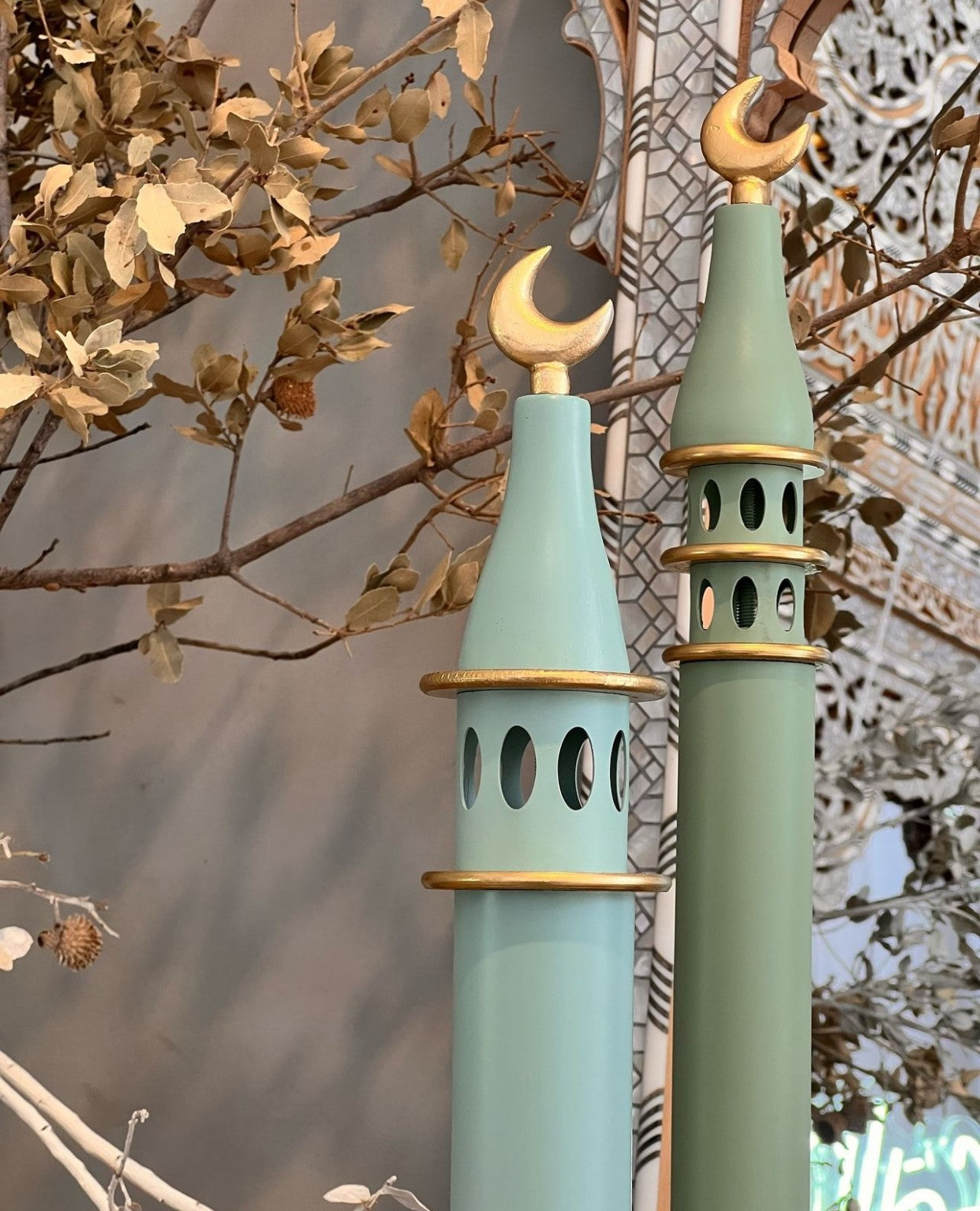 Metal "Shahm" minaret - M/Minaret "Shahm" en métal - M