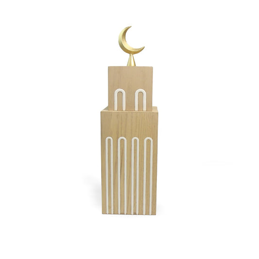 Wood "Sarab" Minaret-M/Minaret "Sarab" en bois-M