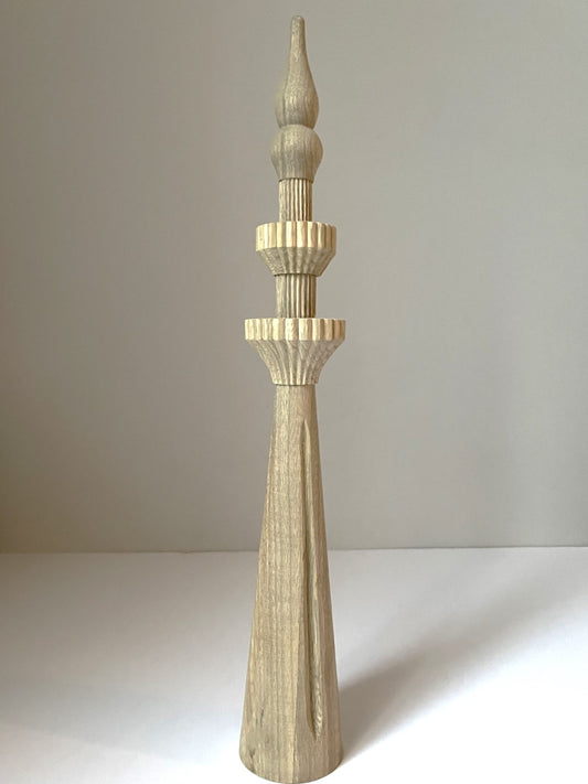 Wood "Anees" Minaret-S/Minaret "Anees" en bois-S