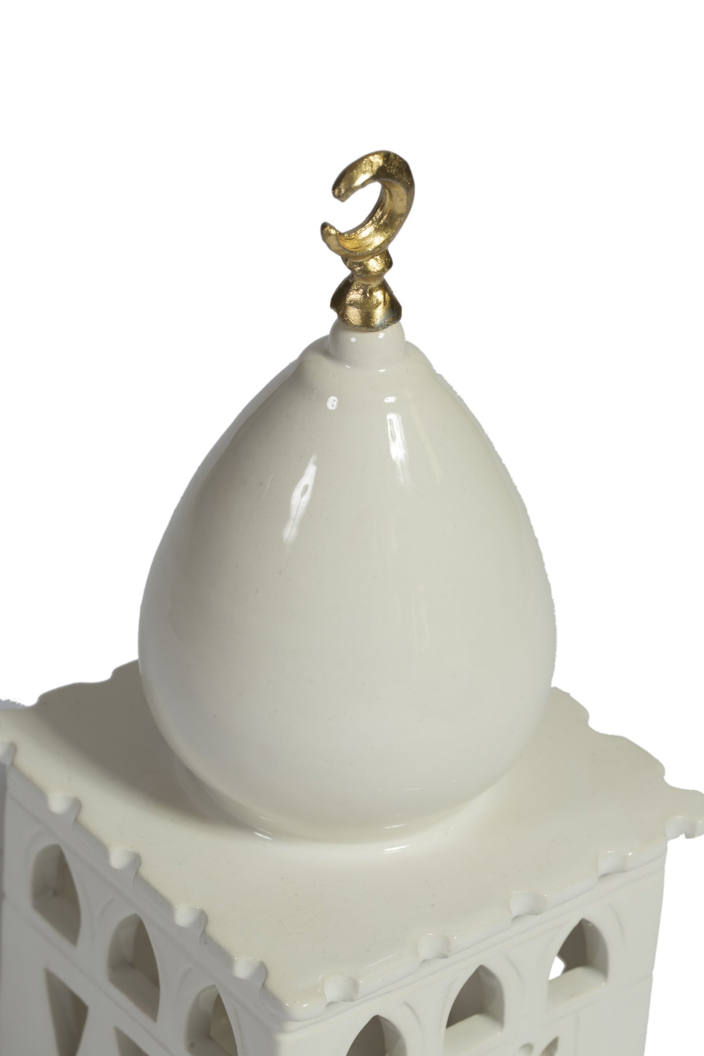 !!PRE-ORDER!! Ceramic Minaret for candles M / !!PRE-COMMANDE!! Minaret en céramique pour bougies M