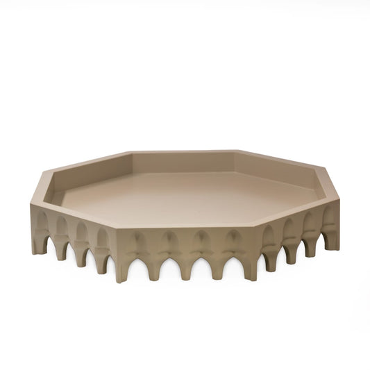 Muqarnas Tray hexagon S/Muqarnas Plateau hexagone S