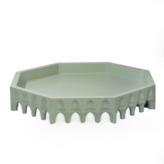 Muqarnas Tray hexagon S/Muqarnas Plateau hexagone S