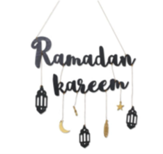 DIY Ramadan Kareem garland/banderole