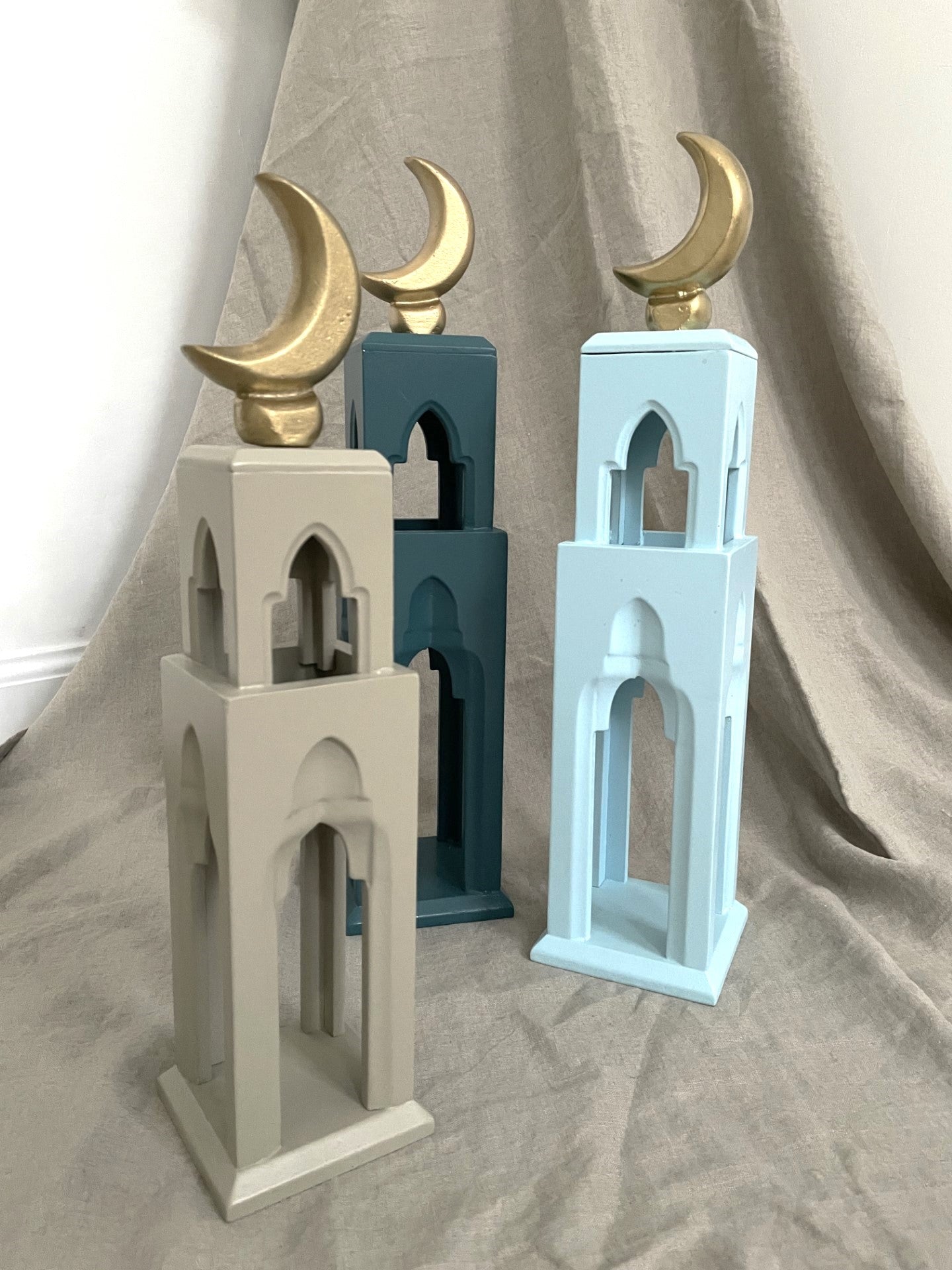 Muqarnas Minaret table stand S/Minaret Muqarnas stand S