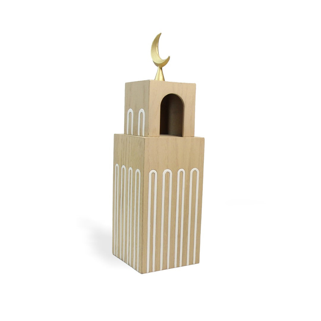 Wood "Sarab" Minaret-M/Minaret "Sarab" en bois-M